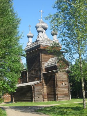 Церковь во имя Вознесения Господня (1669). д.Кушерека Онежского района.
